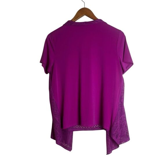 NWT! Tradition pink layered short sleeve tee - Picture 8 of 8